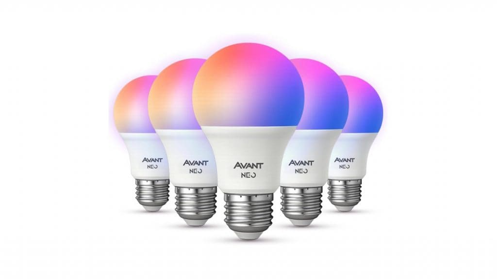 Kit com 5 Lâmpadas LED Smart Neo Avant