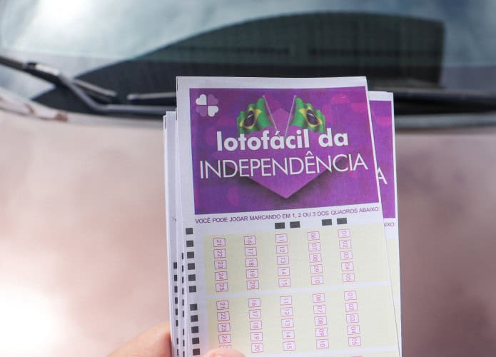 Volante da Lotofácil da Independência