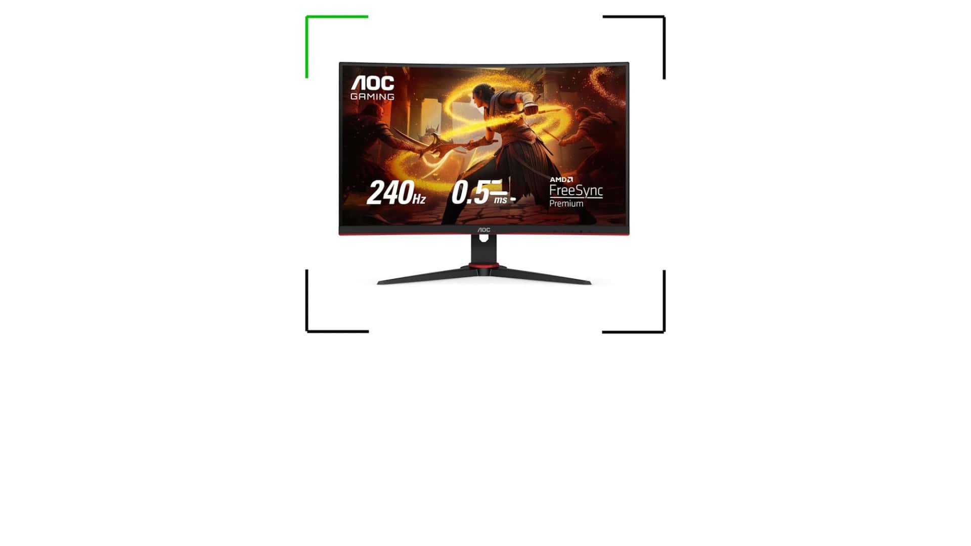 Monitores gamer em oferta