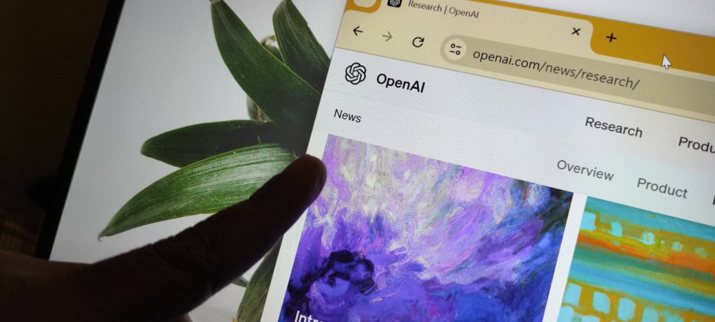 Página web da OpenAI