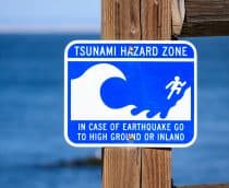 tsunami placa