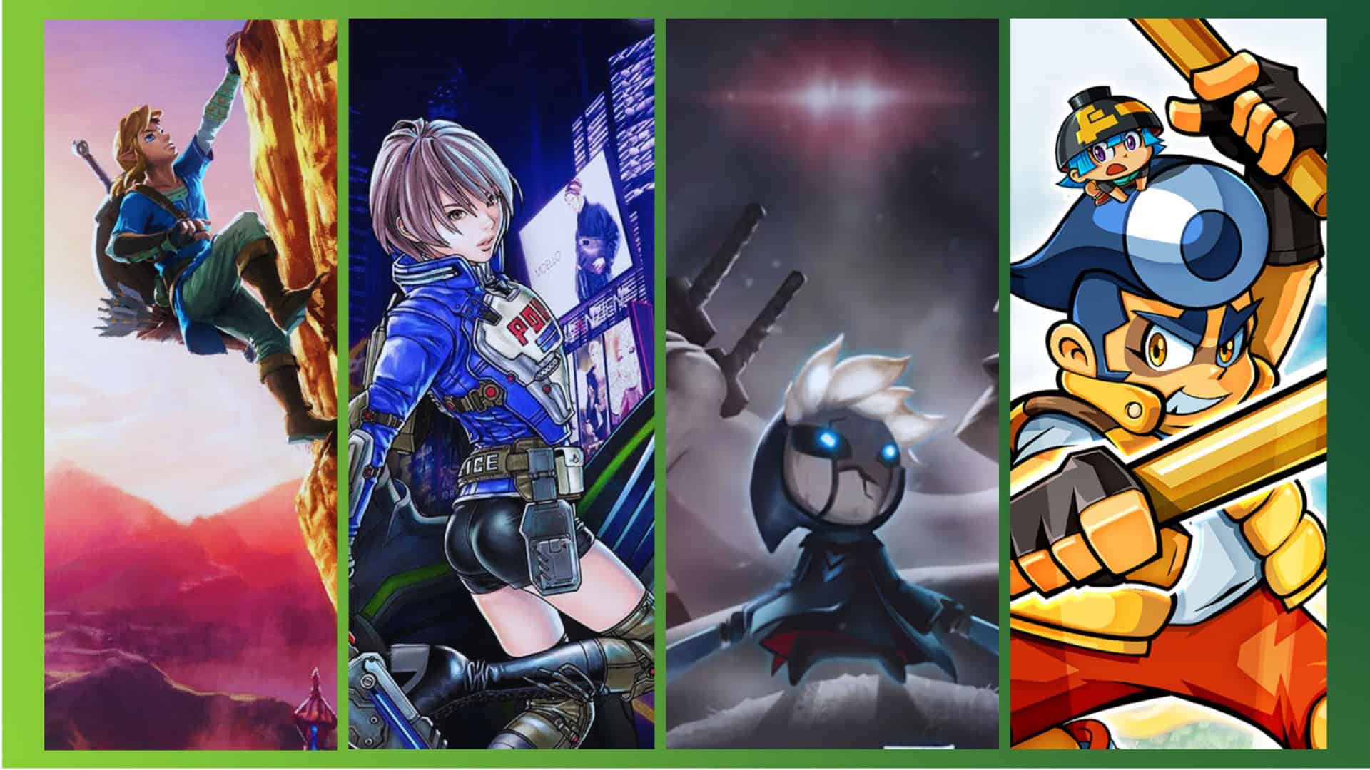 Breath of the Wild, Astral Chain, Blue Fire e Bakeru
