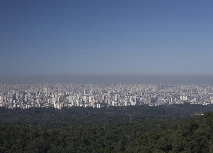 Poluição atmosférica na cidade de São Paulo