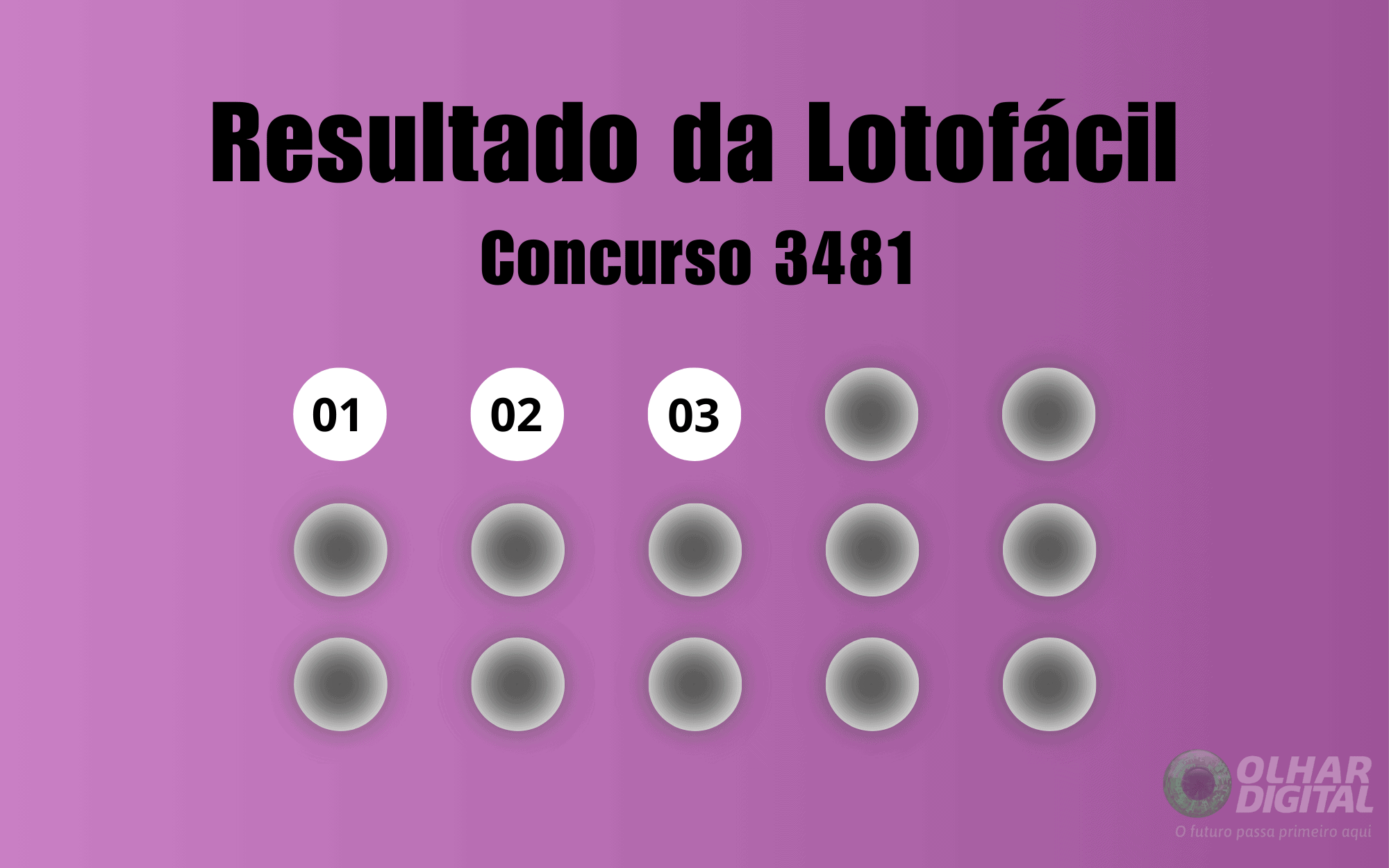 Resultado da Lotofácil de hoje: veja números e ganhadores do concurso 3481 (segunda, 08/09)