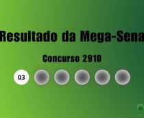 Resultado da Mega-Sena de hoje: veja números e ganhadores do concurso 2910