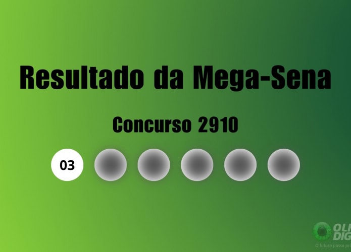 Resultado da Mega-Sena de hoje: veja números e ganhadores do concurso 2910