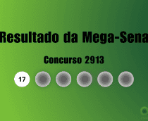 Resultado da Mega-Sena concurso 2913