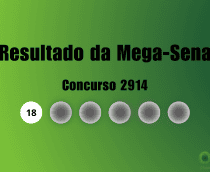 Resultado Mega-Sena concurso 2914
