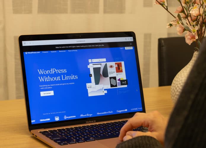 wordpress site