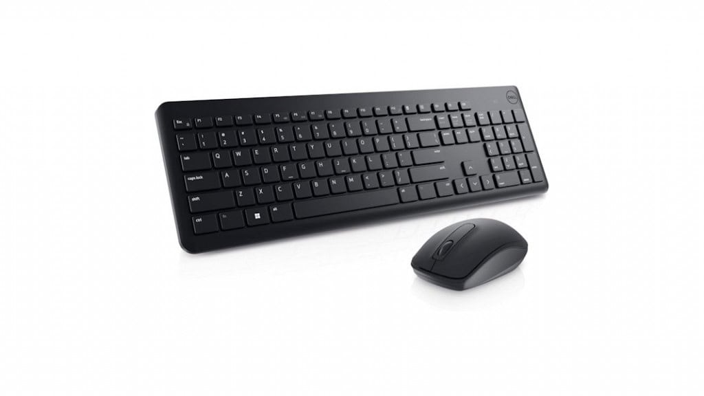 Kit com teclado e mouse Dell KM3322W