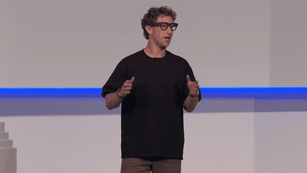 Mark Zucekrberg de óculos