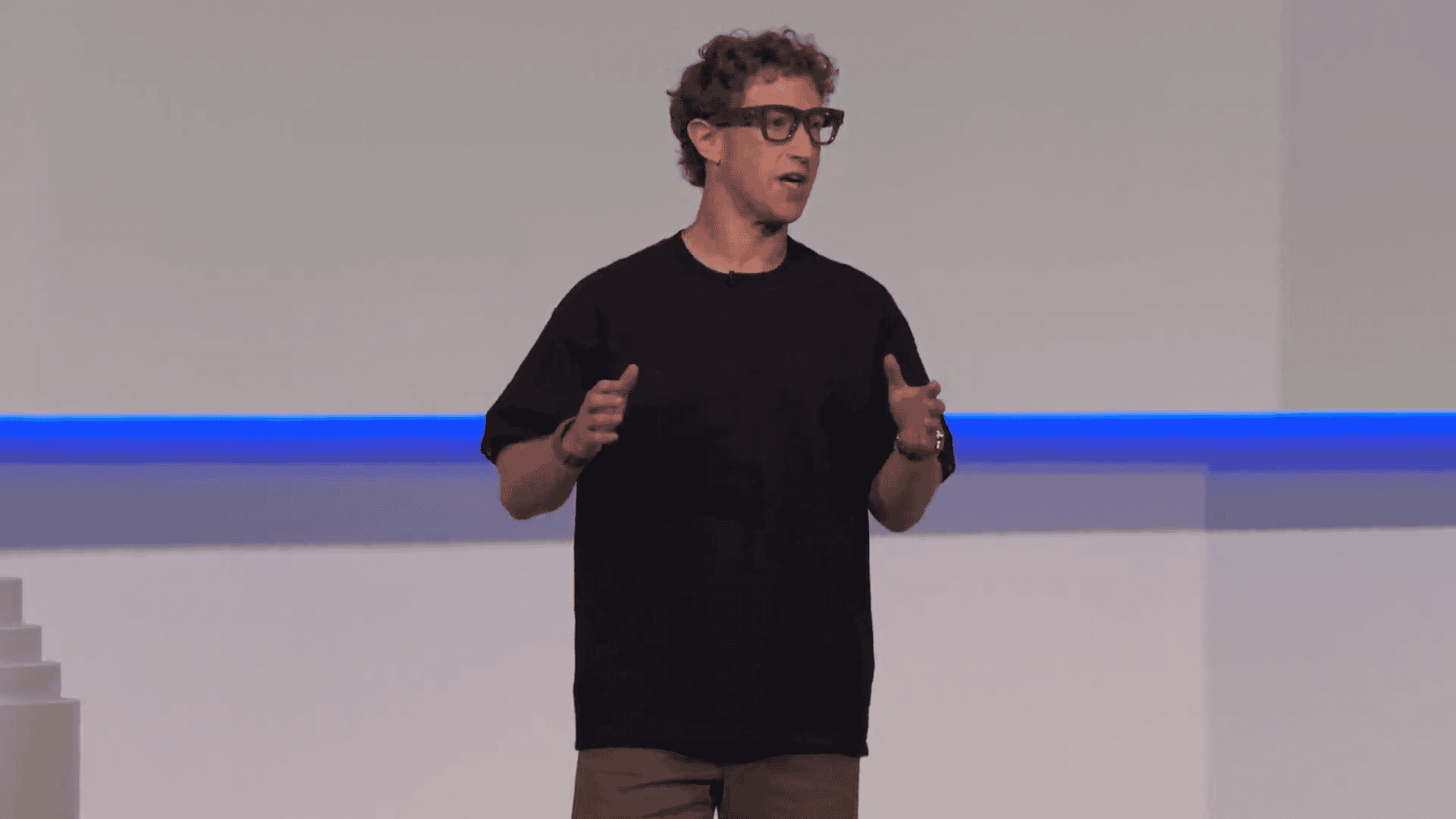 Mark Zucekrberg de óculos