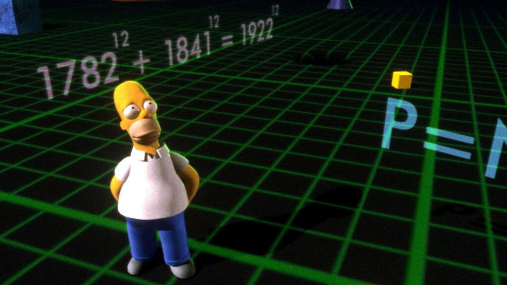 Homer em animação 3D