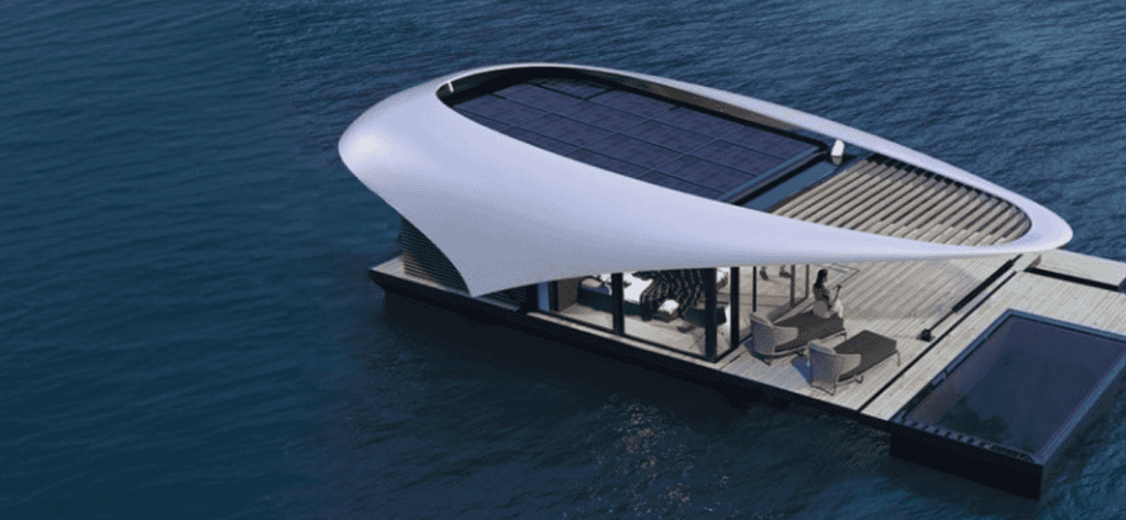 casa flutuante Cabinaqua 