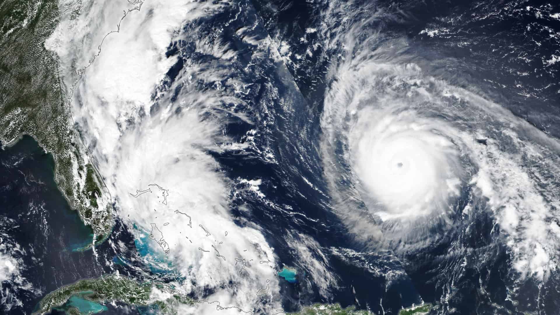 Imagem de satélite da 