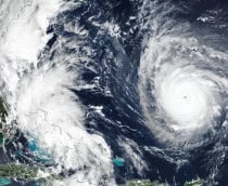 Imagem de satélite da 