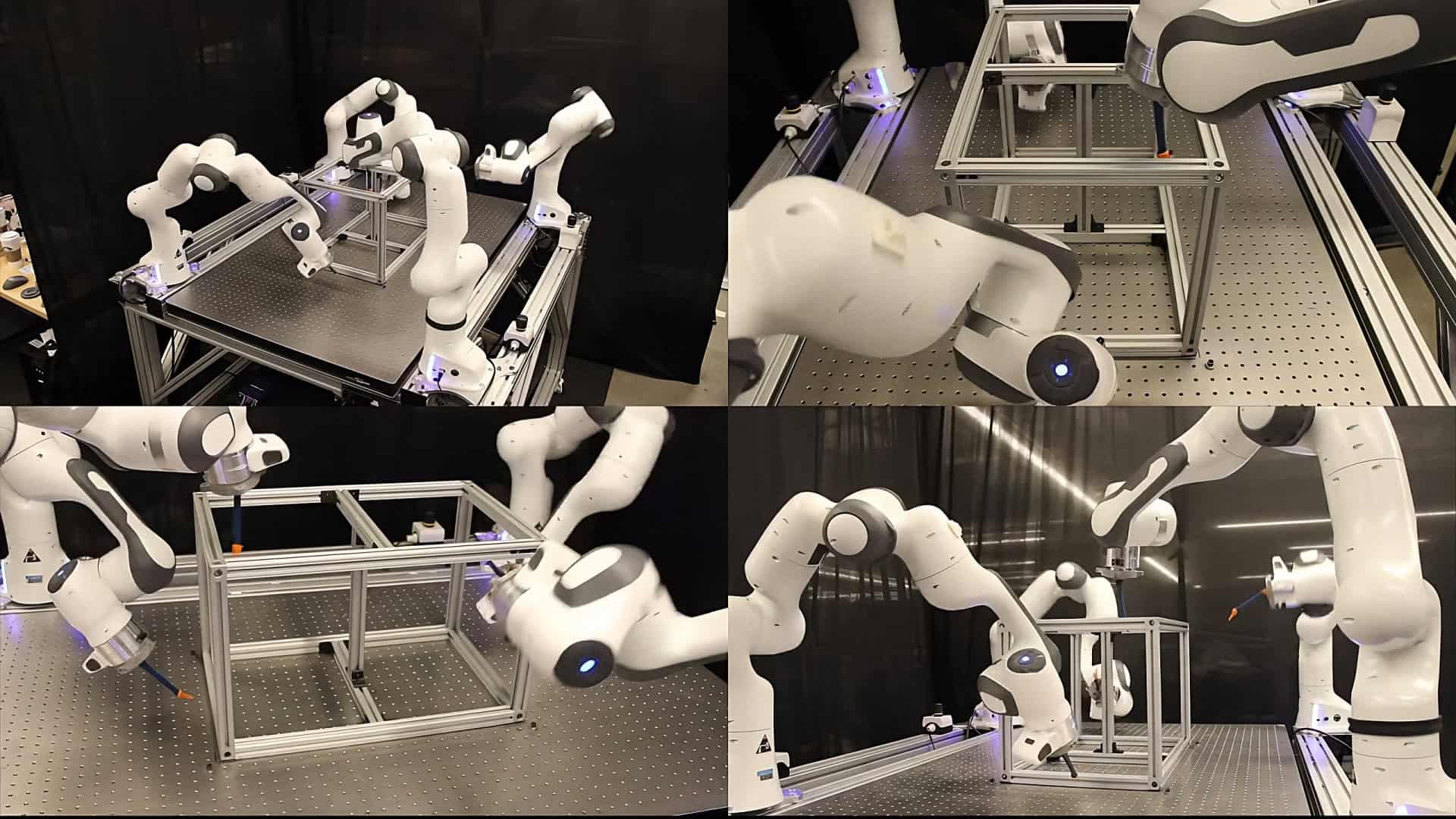 RobotBallet, ou balé robótico do Google DeepMind funcionando ao operar braços robóticos com IA