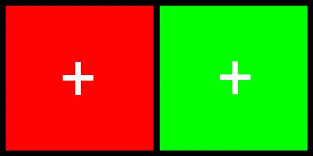 Vermelho e verde