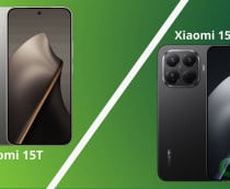 Imagem ilustrativa de comparativo entre Xiaomi 15T vs Xiaomi 15T Pro