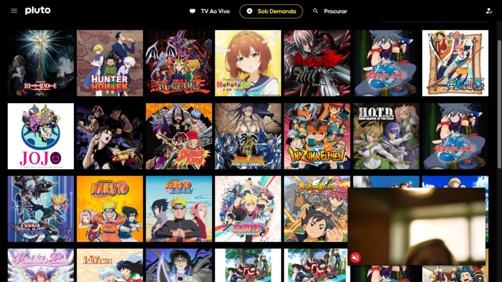Print do Pluto TV