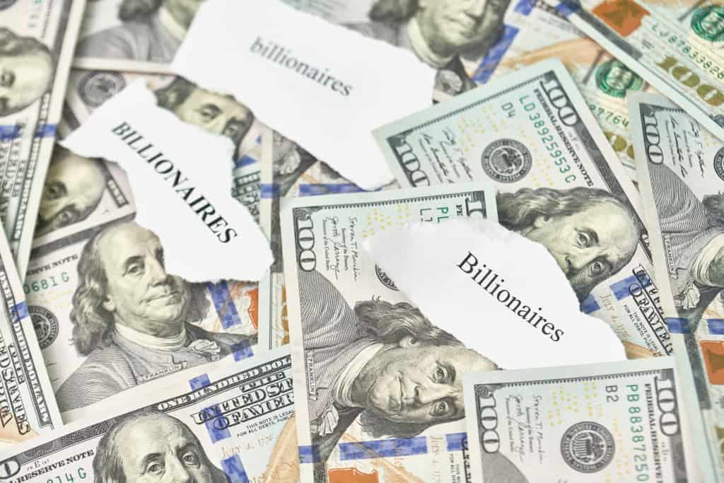 Várias notas de dólar