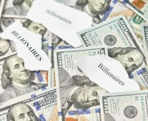 Várias notas de dólar