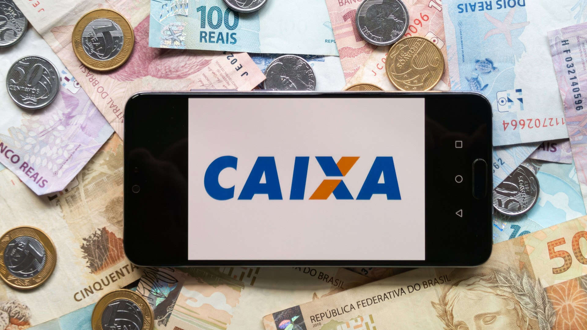 caixa dinheiro