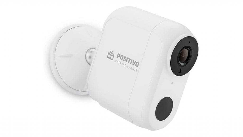Smart Câmera Wi-Fi com Bateria Positivo Casa Inteligente