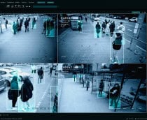 câmeras de vigilância rua