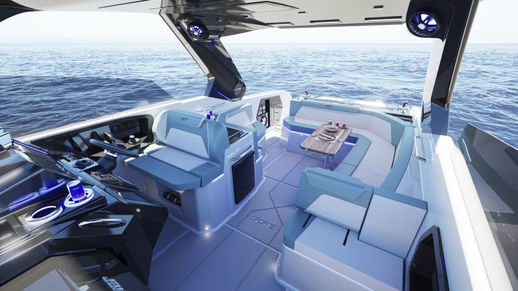 cockpit lancha