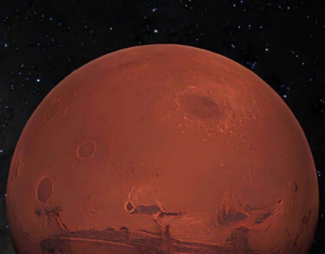 Capa - marte cratera