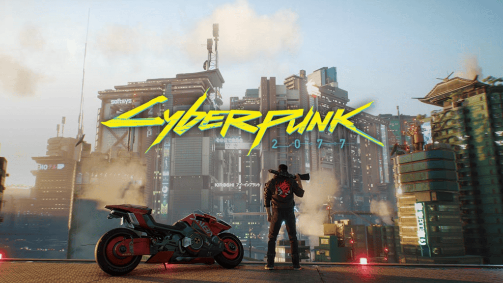 imagem de divulgação do jogo Cyberpunk 2077