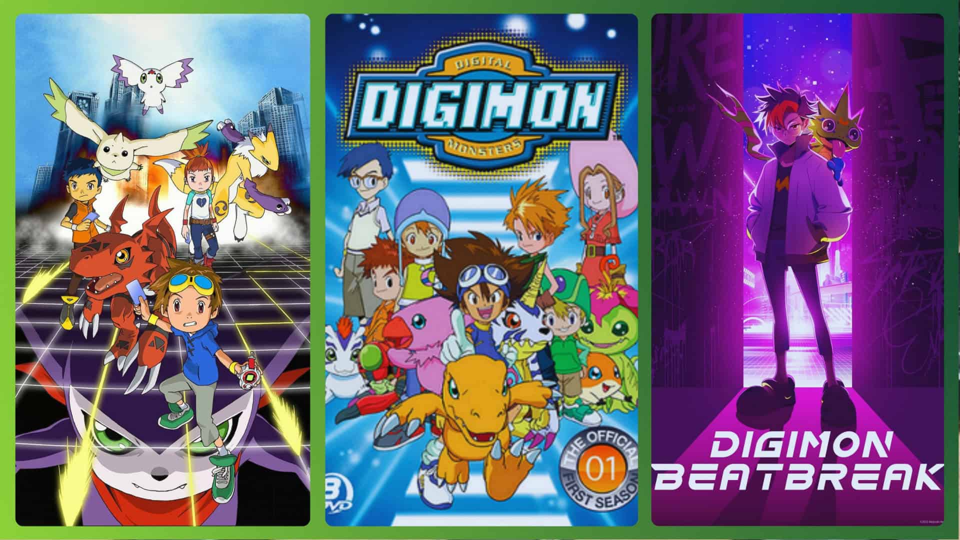 Digimon Tamers, Adventure e Beatbreak