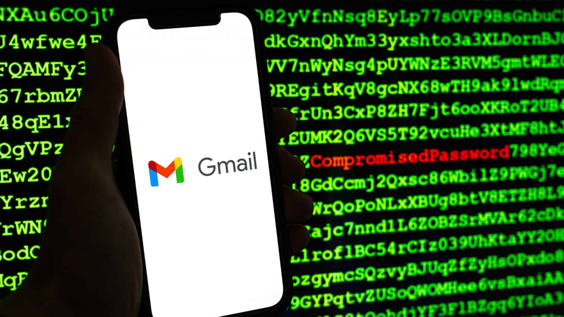 gmail senha vazada