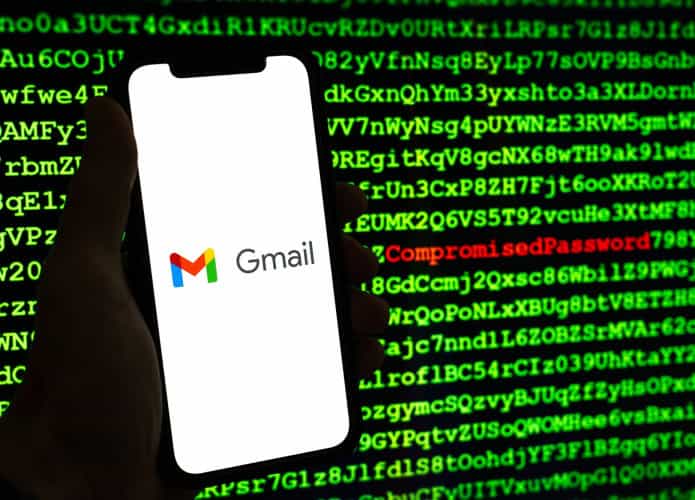 gmail senha vazada