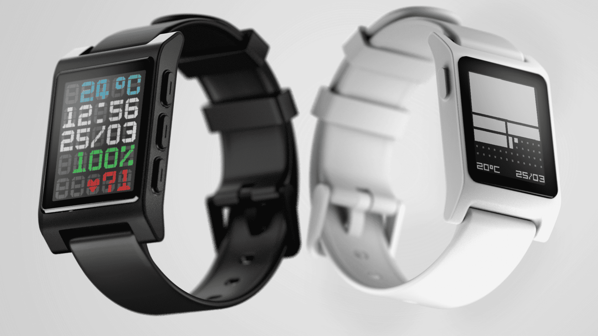 Novos smartwacthes Pebble 2