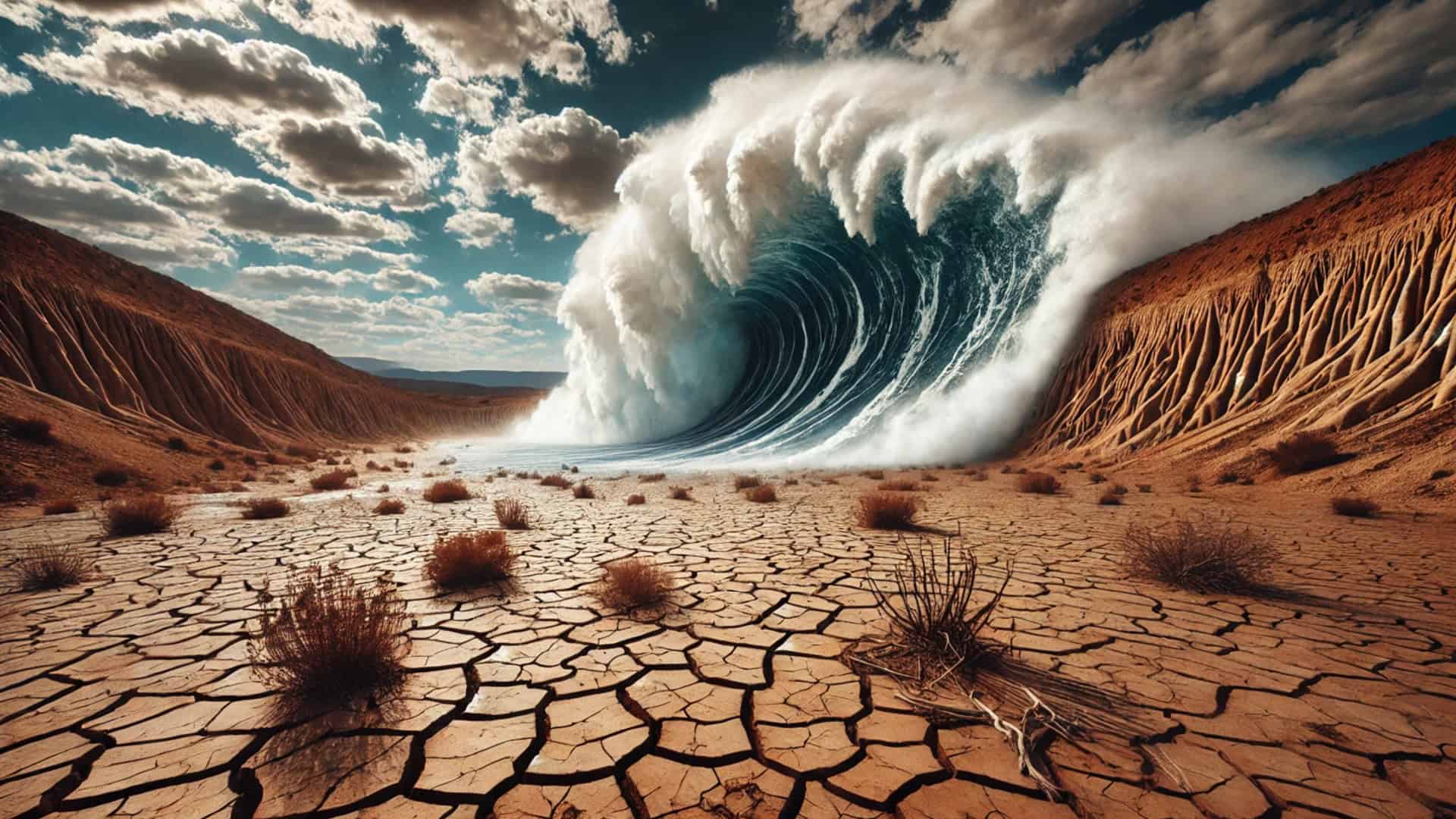 inundaçao do mar vermelho