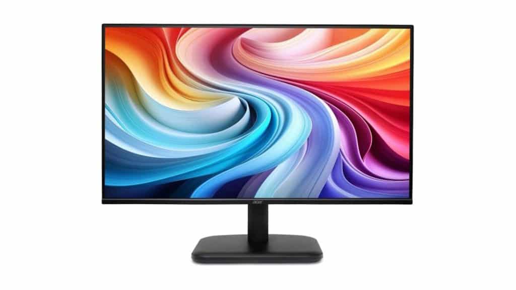 Oferta: monitor Acer de 24 polegadas com 120 Hz entrega imagem fluida para jogos e trabalho Quem quer um monitor que sirva tanto para jogar quanto para trabalhar ou curtir vídeos vai encontrar boas opções com tela de alta taxa de atualização e imagem nítida. Um modelo assim entrega fluidez, cores vivas e desempenho equilibrado, atendendo bem quem passa horas em frente ao PC — seja em partidas online ou editando conteúdo. Oferta: monitor Acer de 24 polegadas com 120 Hz entrega imagem fluida para jogos e trabalho
