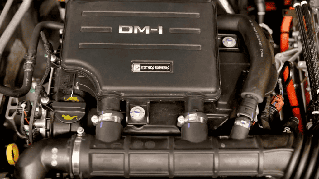 Destaque do novo motor da BYD