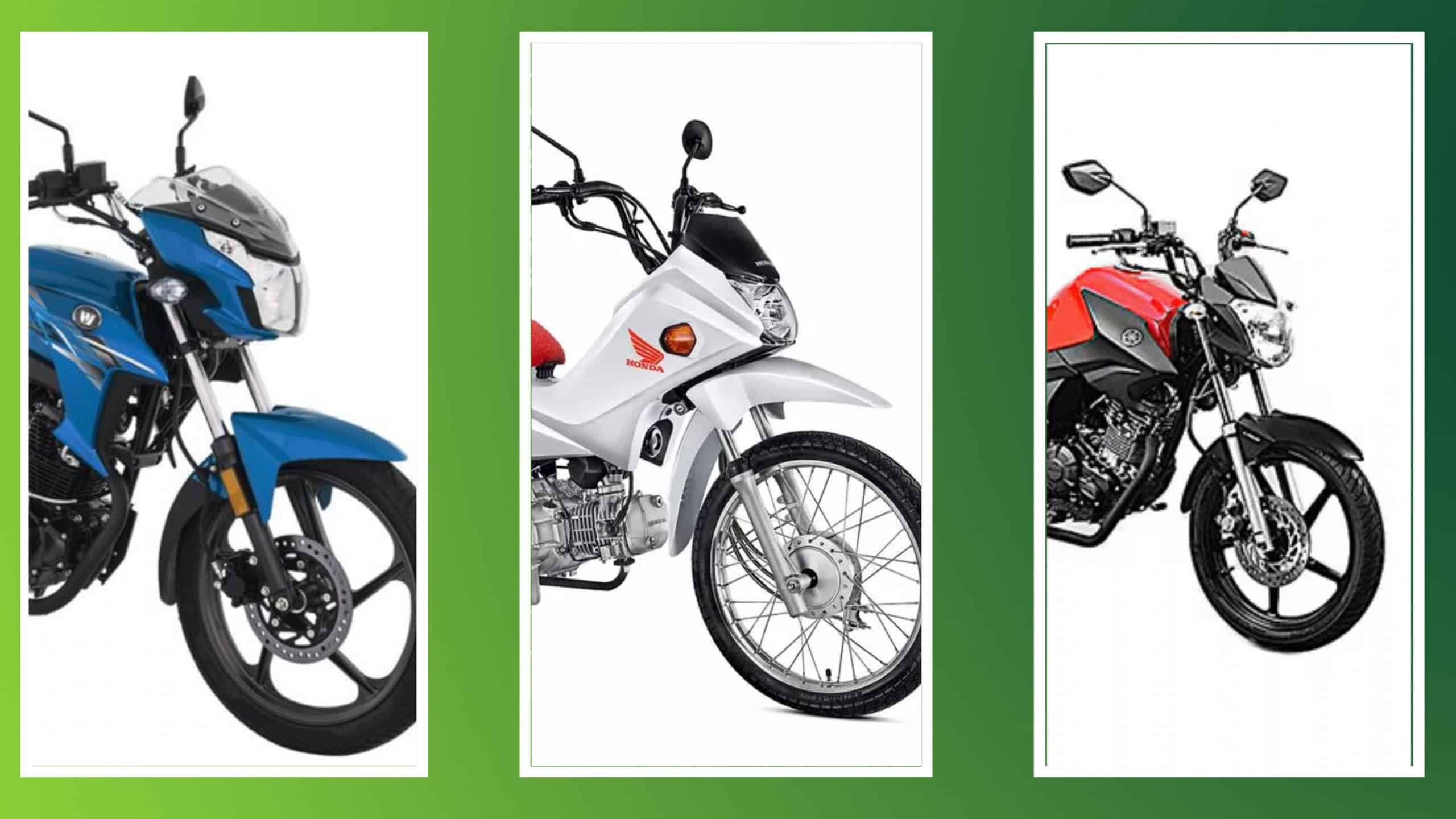 8 motos usadas por até R$ 11 mil para dirigir ainda em 2025