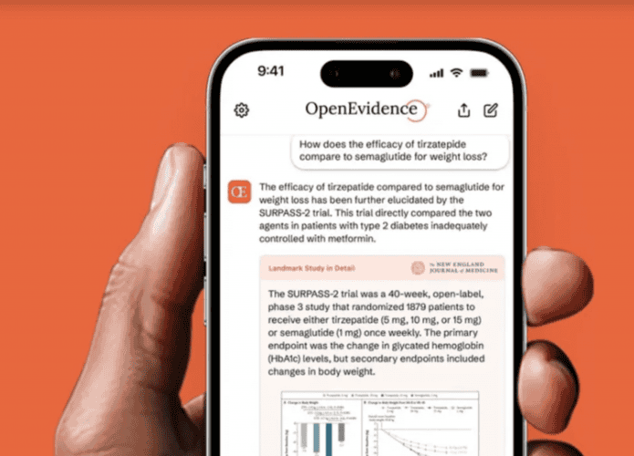 Plataforma médica OpenEvidence dobra valor de mercado e expande uso da IA na prática clínica.
