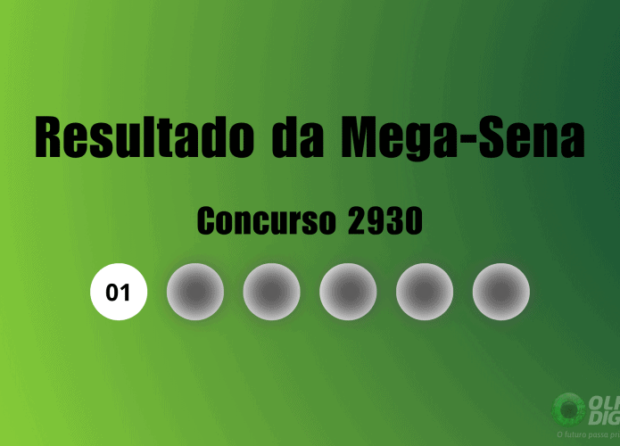 Resultado da Mega-Sena concurso 2930