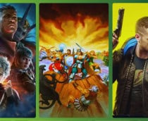 Jogos inspirados em RPGs de mes: Baldurs Gate, Tower of Doom e Cyberpunk 2077