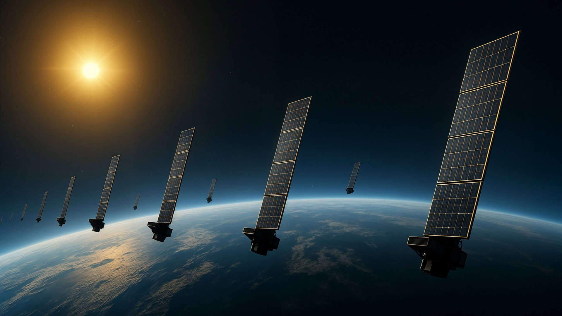 Satélites em órbita