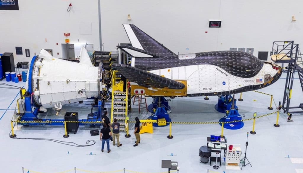 avião espacial dream chaser, da sierra space