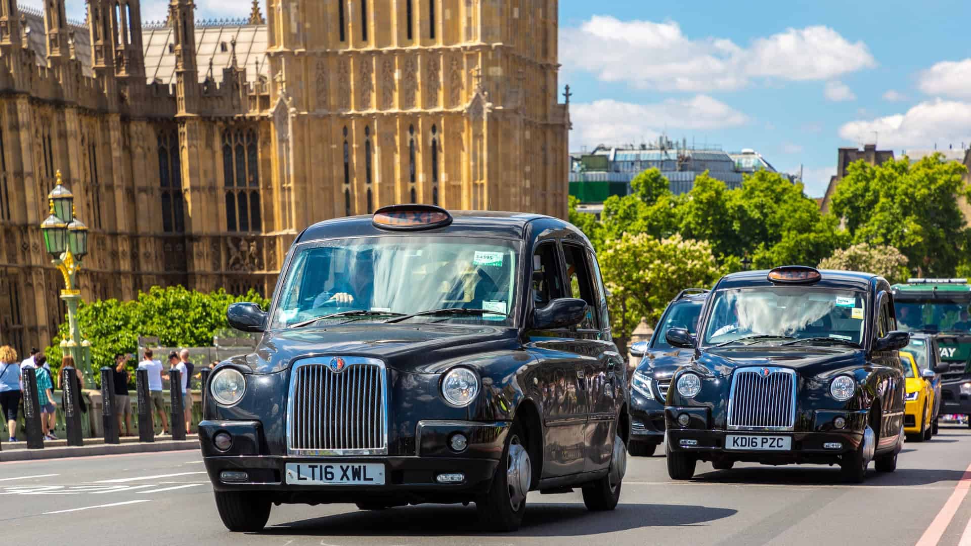 táxi preto de londres