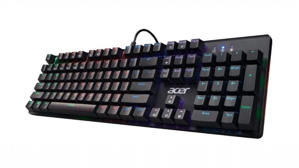 Iluminação RGB, ergonomia e resistência: teclado Acer Nitro NKW202 em oferta Um bom teclado gamer pode fazer diferença na hora da jogatina. Respostas rápidas, construção firme e iluminação personalizável ajudam a criar o ambiente ideal para longas sessões de jogo. Iluminação RGB, ergonomia e resistência: teclado Acer Nitro NKW202 em oferta