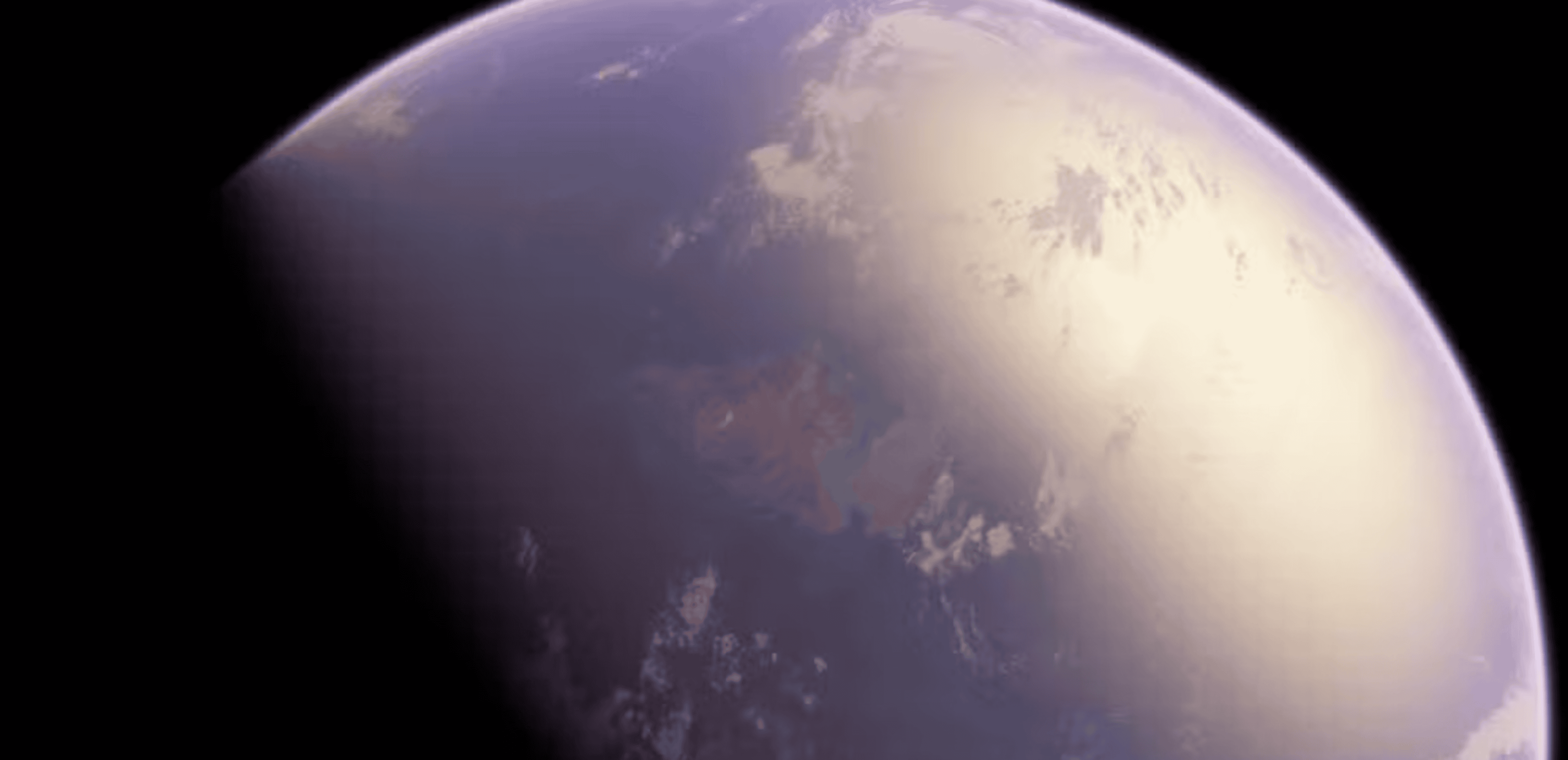 Terra Roxa: planeta teve tons de púrpura há bilhões de anos?