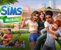 Capa do jogo The Sims Mobile