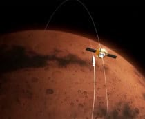 Representação artística da missão Tianwen-3, da China